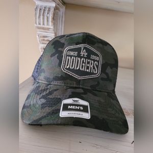 Dodgers Baseball Hat Trucker Style